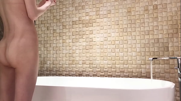 Bath time at luxury hotel