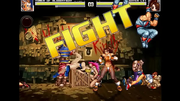 Hentai Mugen Level 1 Fighter Gangbang