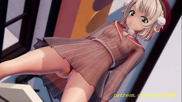 noVR mmd Uimama dance 3d hololive